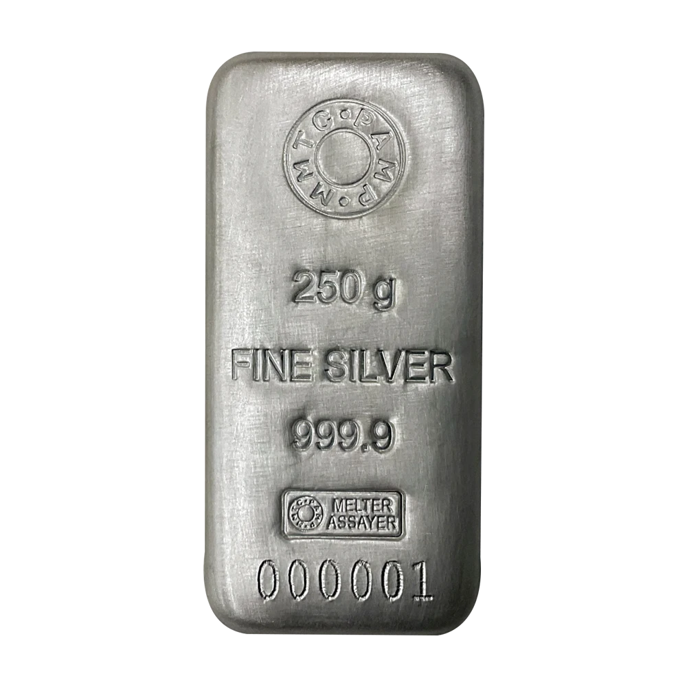 (999.9+) Purest Casted Silver Bar